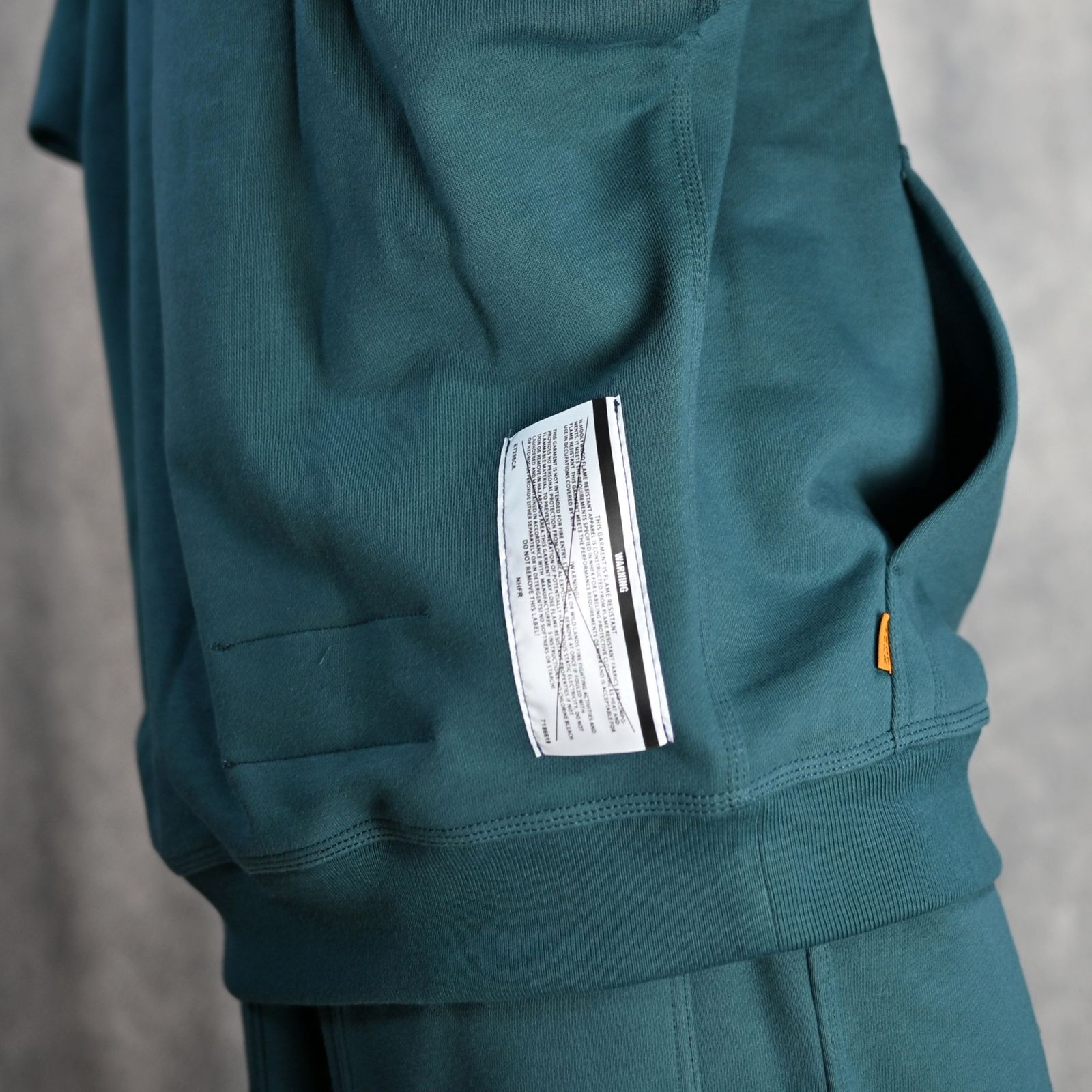 HOODIE SWEATSHIRT (GREEN) -  フーディー スウェット （グリーン） 1242-CS02-022