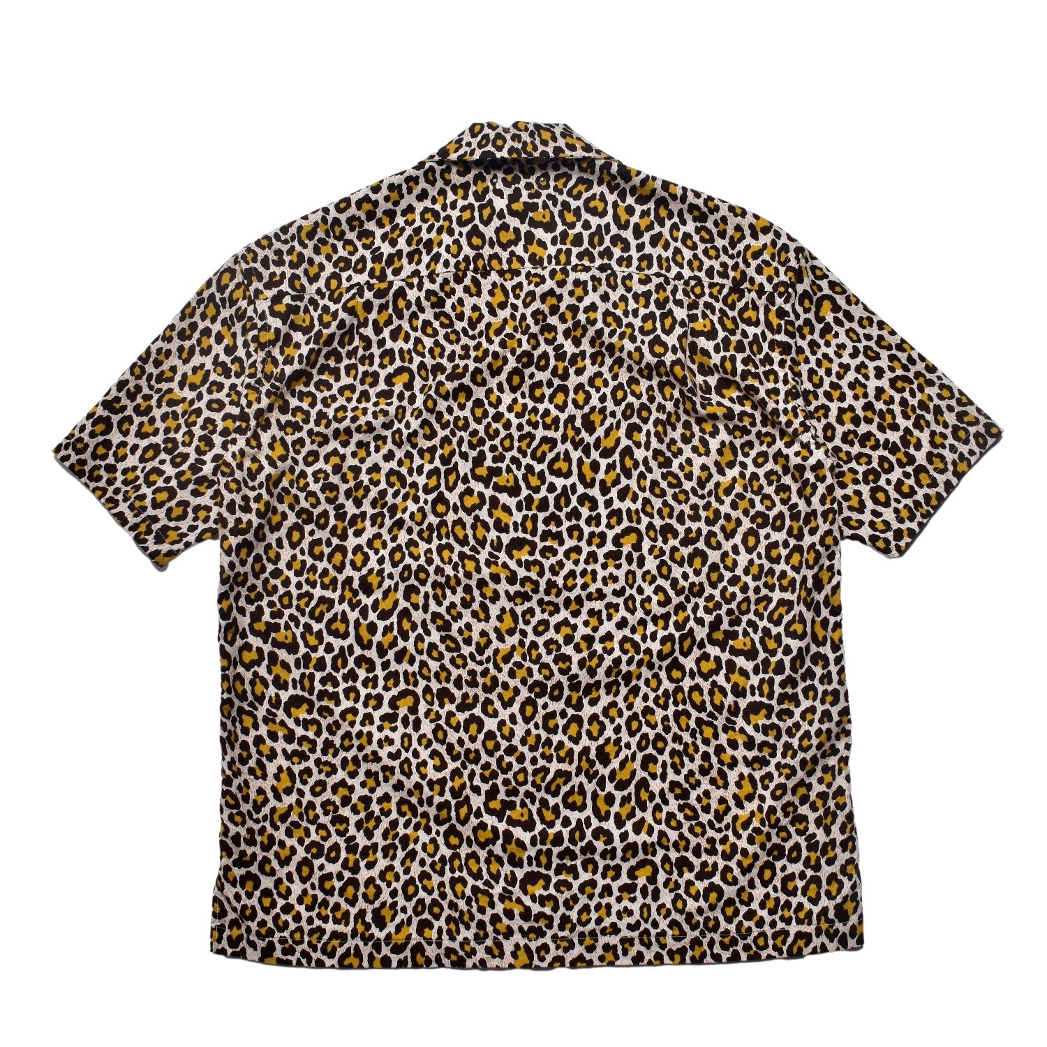 Leopard Print Flannel S.S Open Collar SH （BRT） ｜レオパード オープンカラーシャツ (レオパード)｜2604-5003
