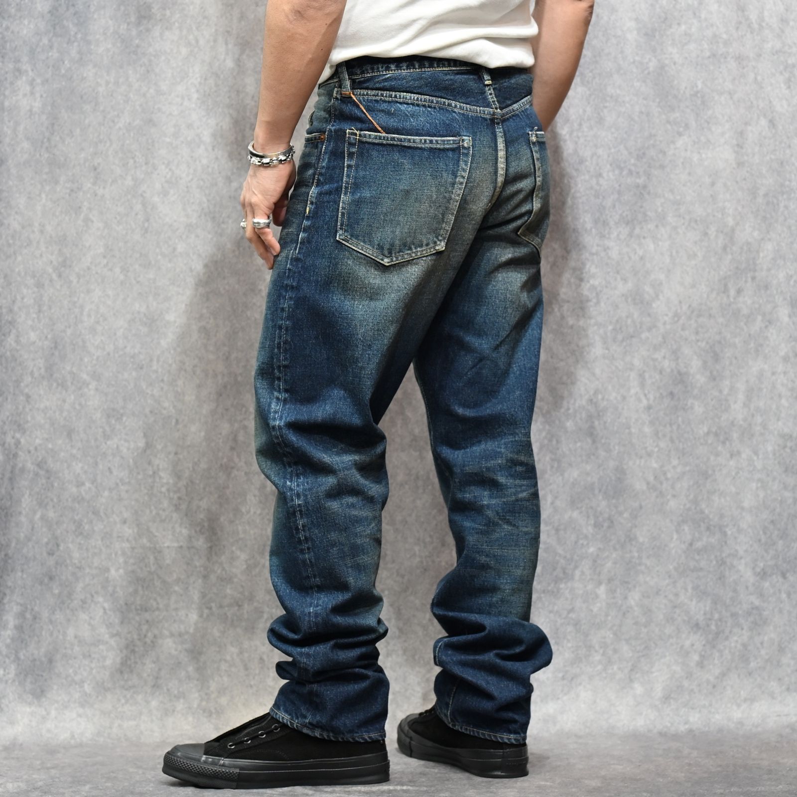 L.Straight 5pocket USD ｜ルーズストレート デニムパンツ｜2604-1001