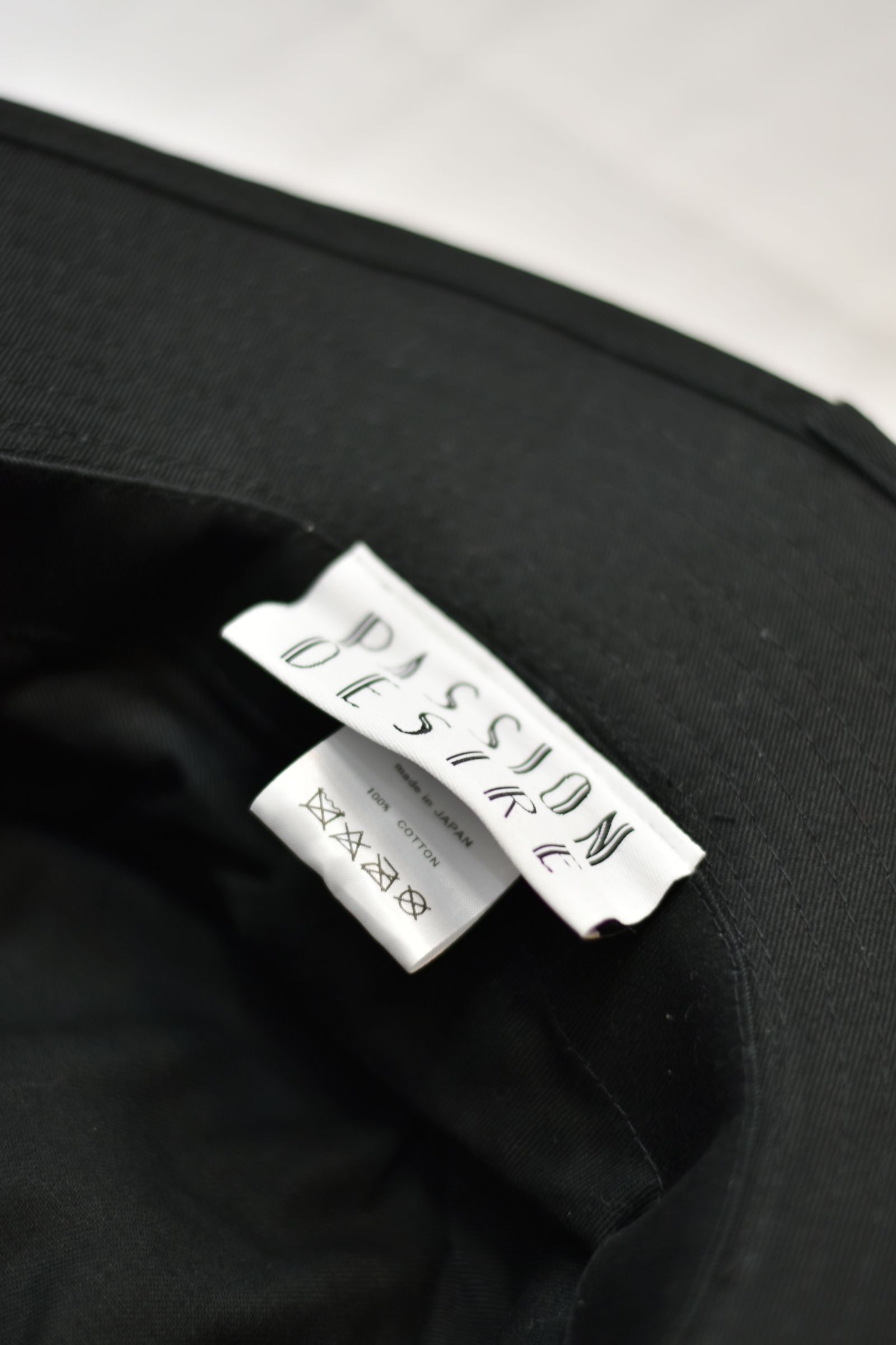 COTTON SAFARI HAT (BK)