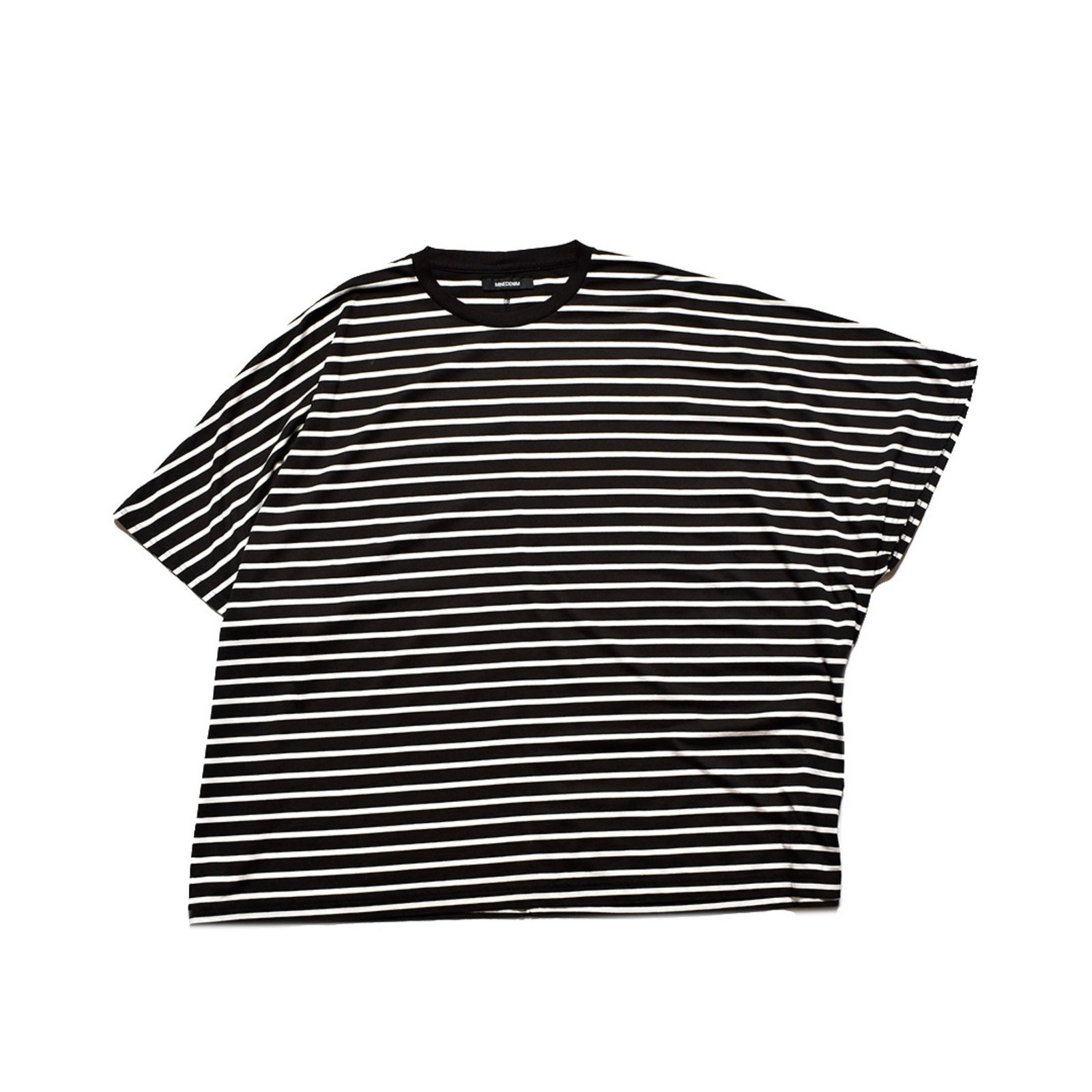 Square Big Border T-SH （BLK） ビッグボーダーTシャツ （ブラック）