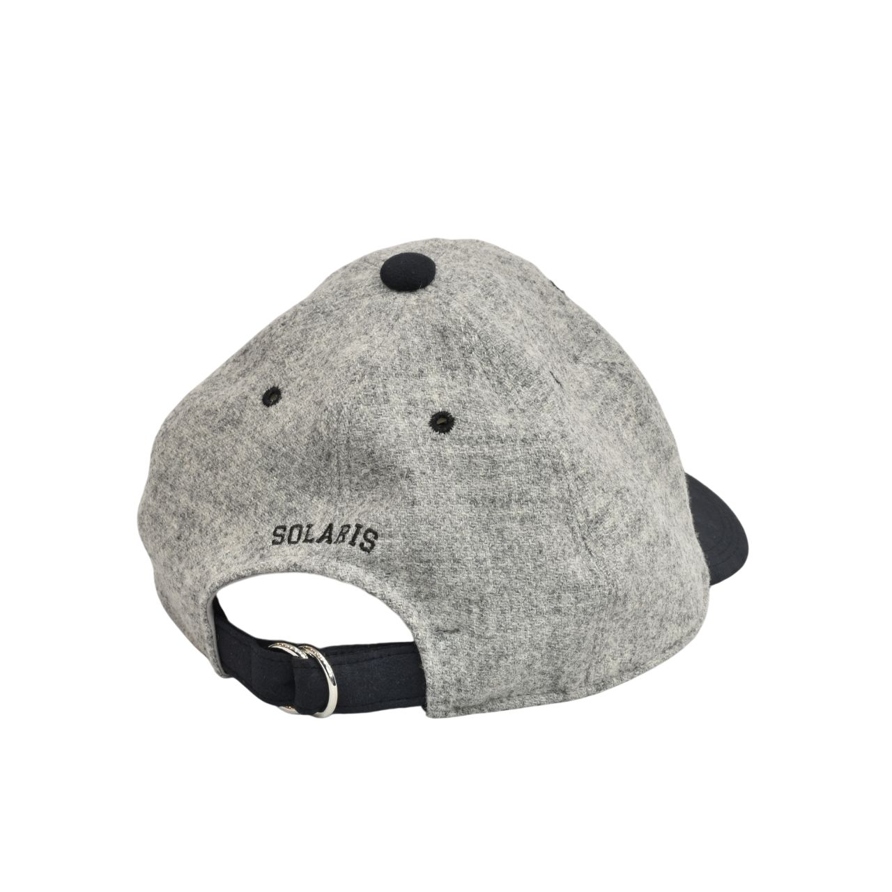 British Tweed Wool Cap "FANBOY" (LIGHT GRAY)｜ツイード キャップ｜Y01019