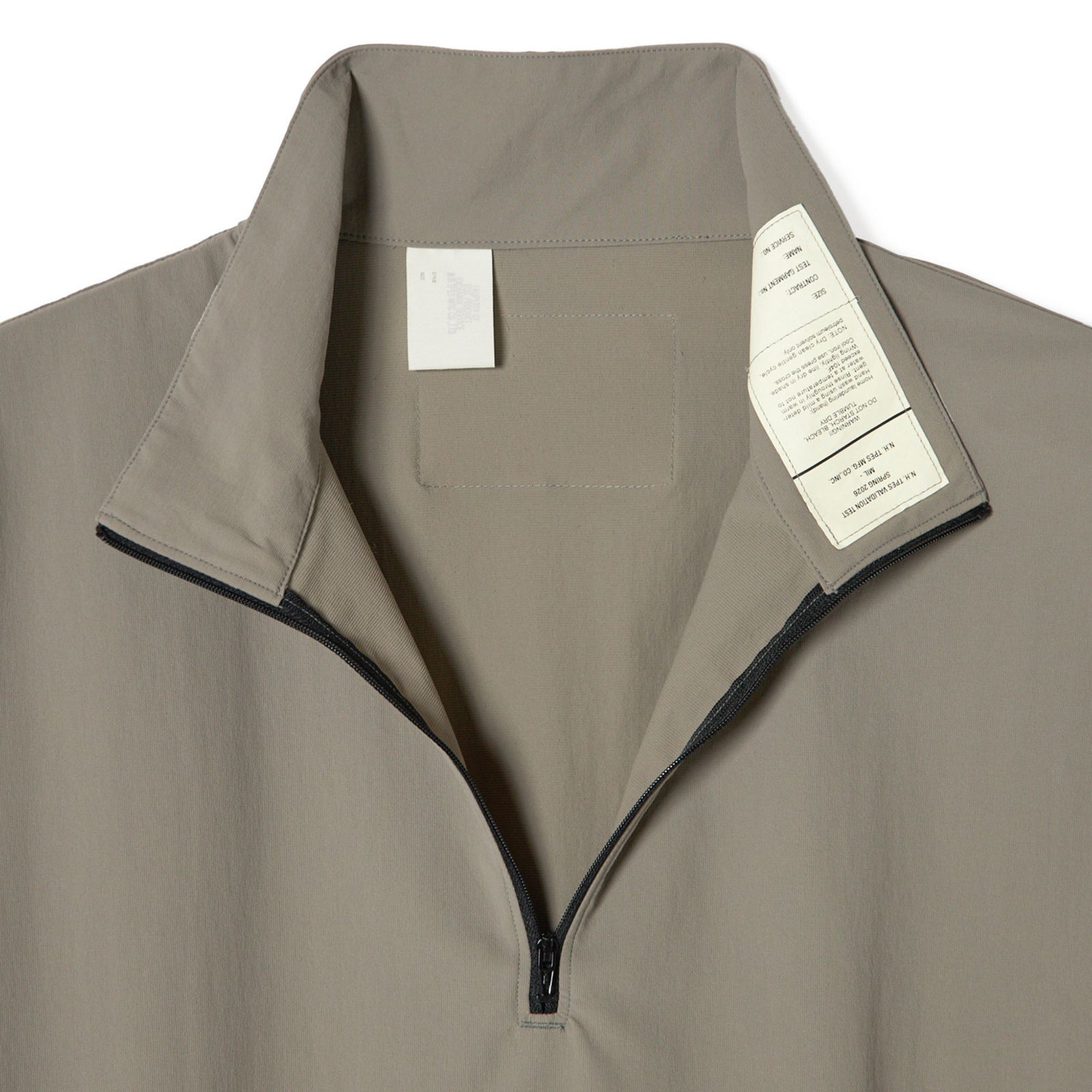 HALF ZIP PULLOVER （GRAY / グレー）｜ハーフジップ プルオーバー｜9261-CS06-004