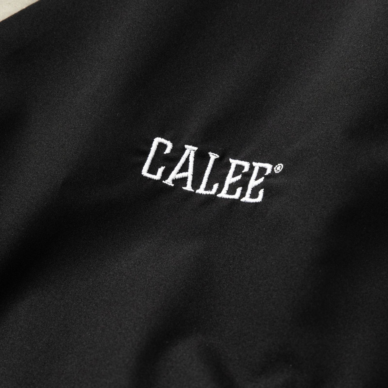 × NEWERA®︎ CALEE LOGO OVERSIZED PIPING TRACK JACKET ＜EXCLUSIVE＞ (BLACK) / ニューエラ トラックジャケット