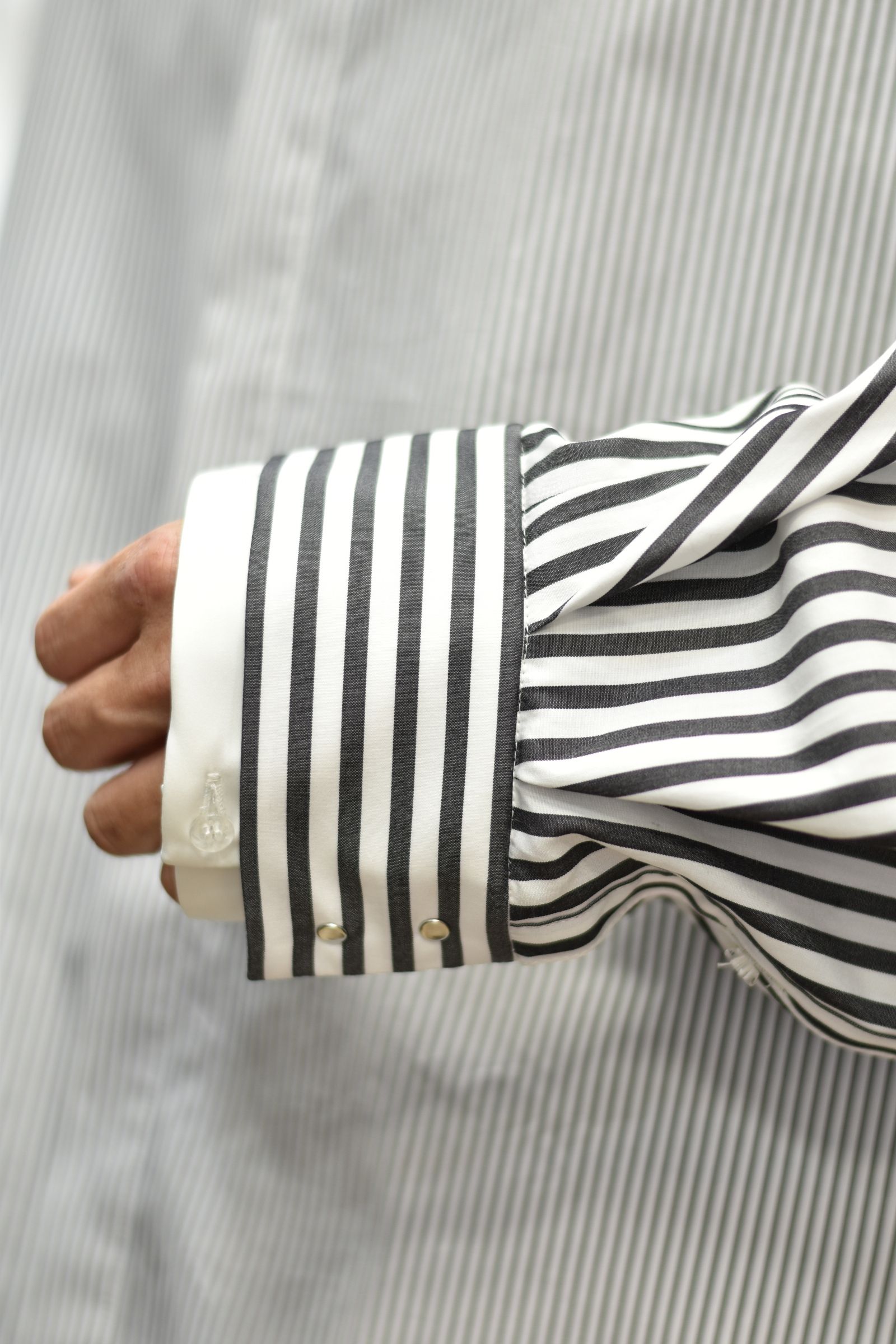 カフスレイヤーシャツ / LB21FW-SH02-AL (STRIPE)
