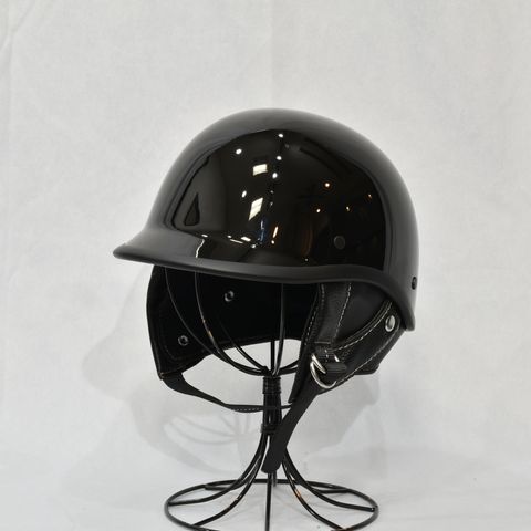 【M/Lサイズ｜即日発送】 | BURST VG HELMET (BLACK) | バースト ヴィンテージジョッキー ヘルメット