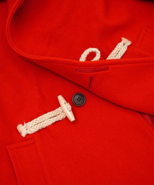 STAY GOLD SHORT DUFFLE COAT（SUNSET ORANGE） / ダッフルコート ショート丈