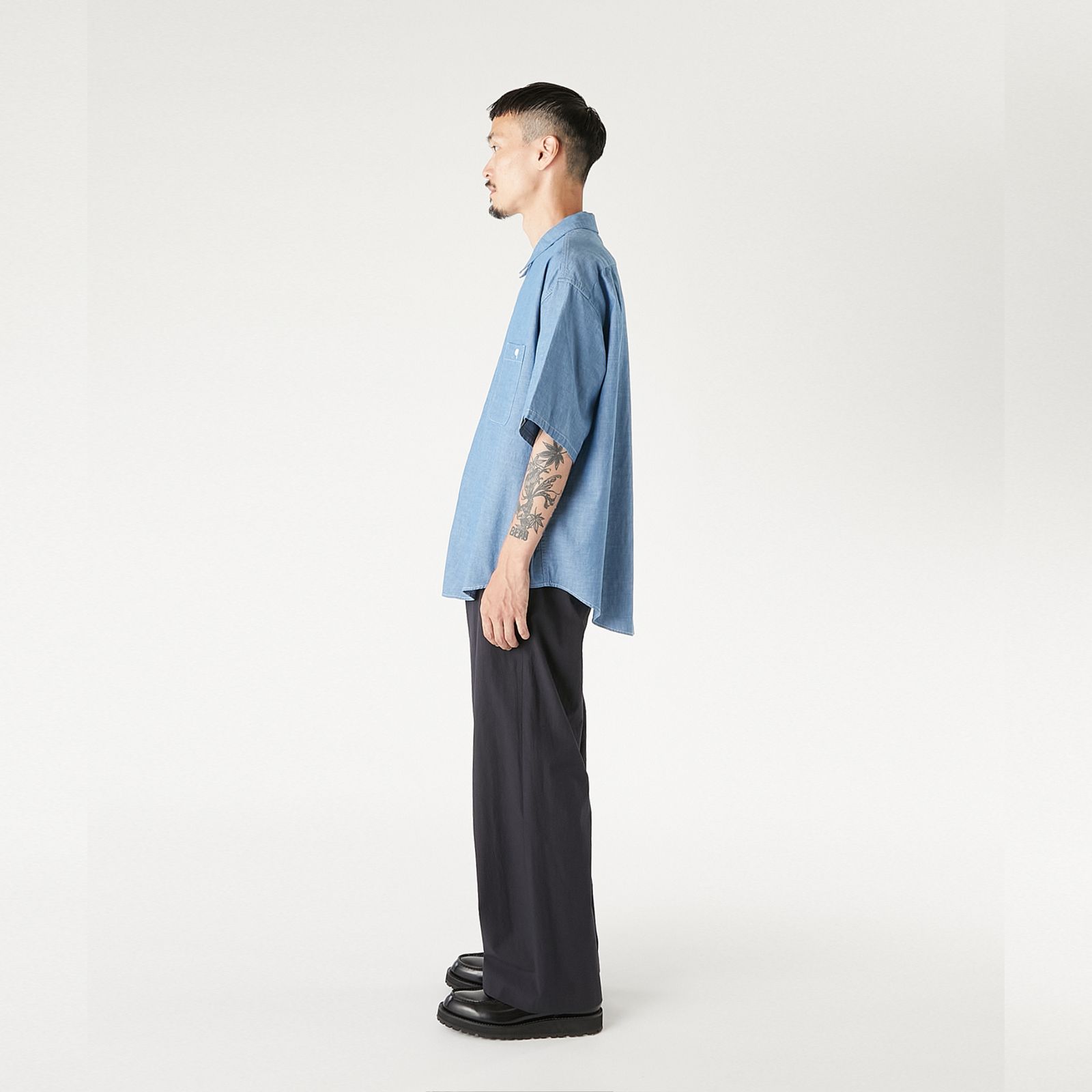 × BIGMAC HALF SLEEVE SHIRT （BLUE / ブルー）｜半袖シャツ｜2261-SH60-027