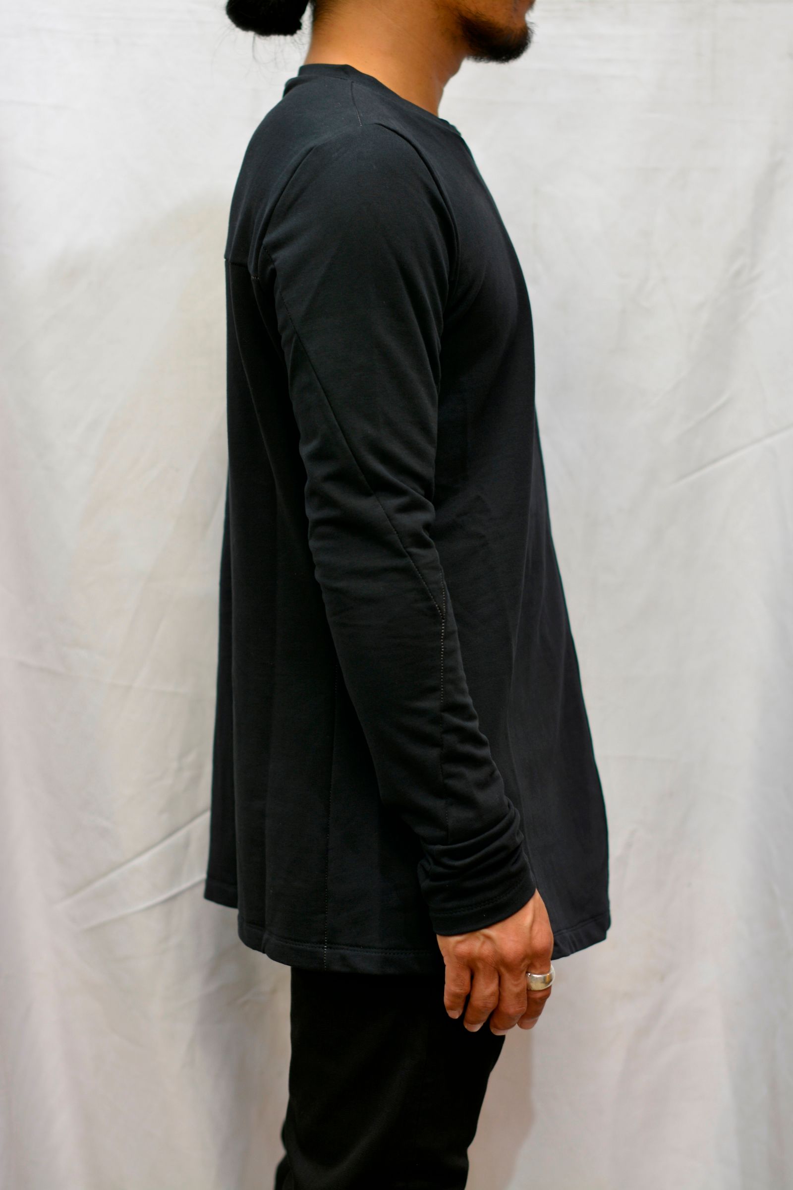 CAT & SAWN CUT TACK FRONT LONG SLEEVE