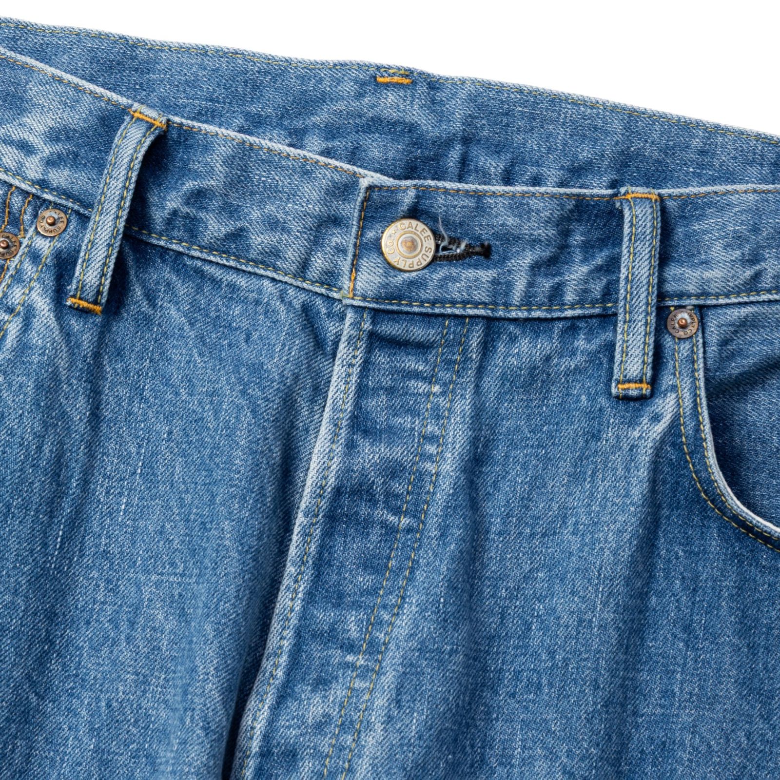 VINTAGE REPRODUCT STRAIGHT DENIM PANTS ＜USED＞ (USED INDIGO BLUE)｜ストレート デニムパンツ｜CL-26AWPT005
