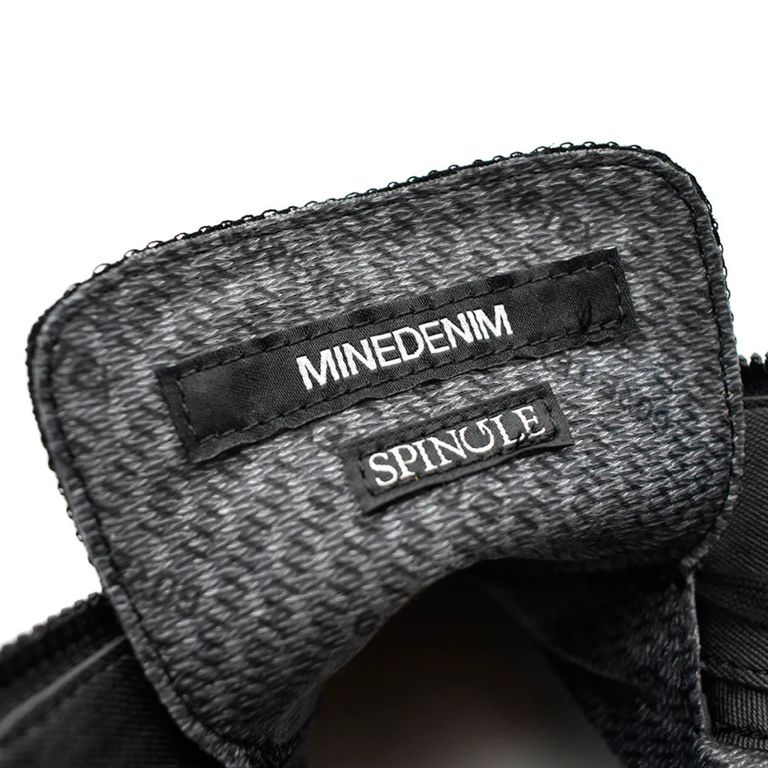 【国内買付】MINEDENIM nonnative DWELLER TRAINER スニーカー MINEDENIM - 〈MINEDENIM × nonnative〉 DWELLER TRAINER HI COW