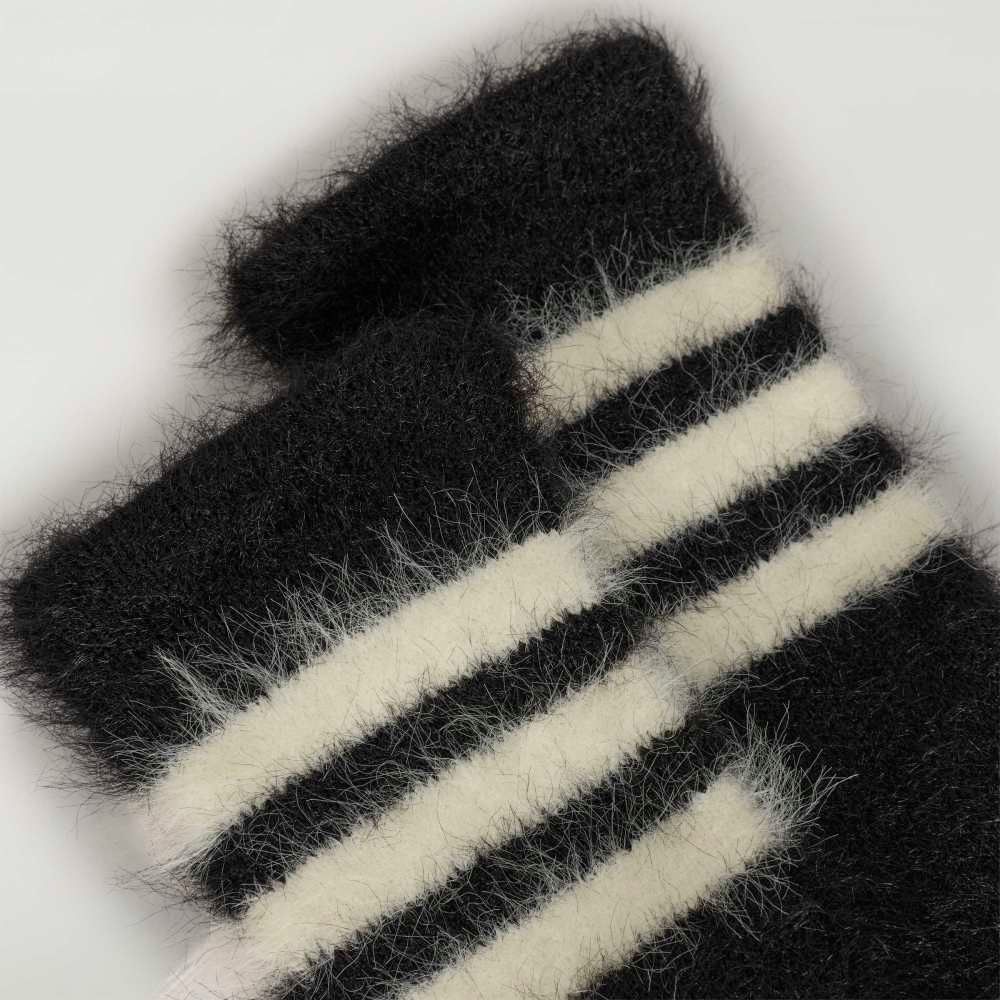 Y-3 STRIPES GLOVES （BLACK） / ニット グローブ 手袋 （ブラック）｜KV2909