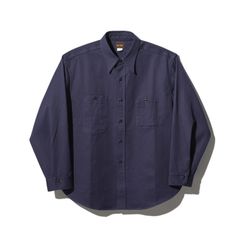 Y1944 HBT SHIRT （NAVY） ヘリンボーンシャツ （ネイビー）