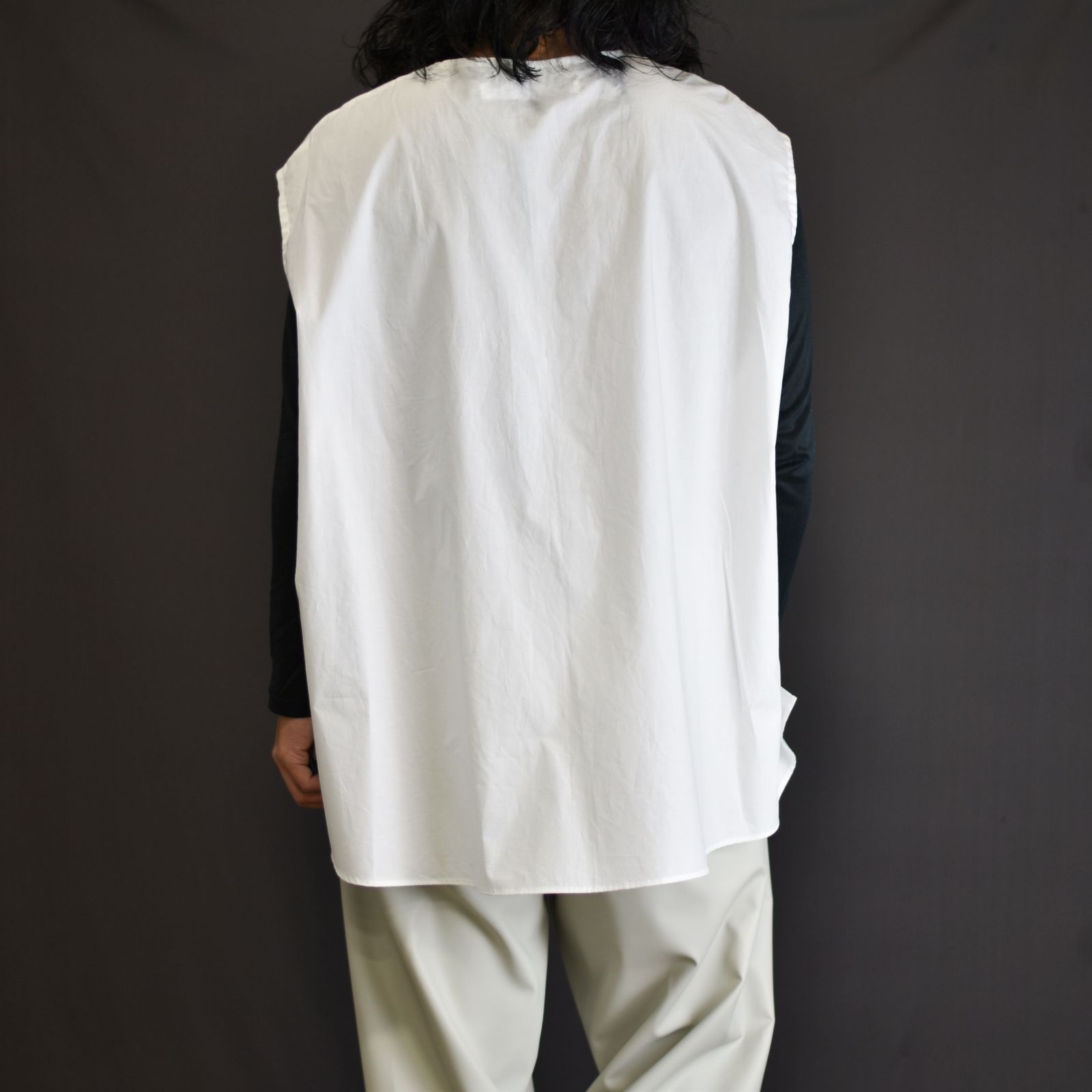 シャツベスト / LB23SS-ESSH01-BC (WHITE)