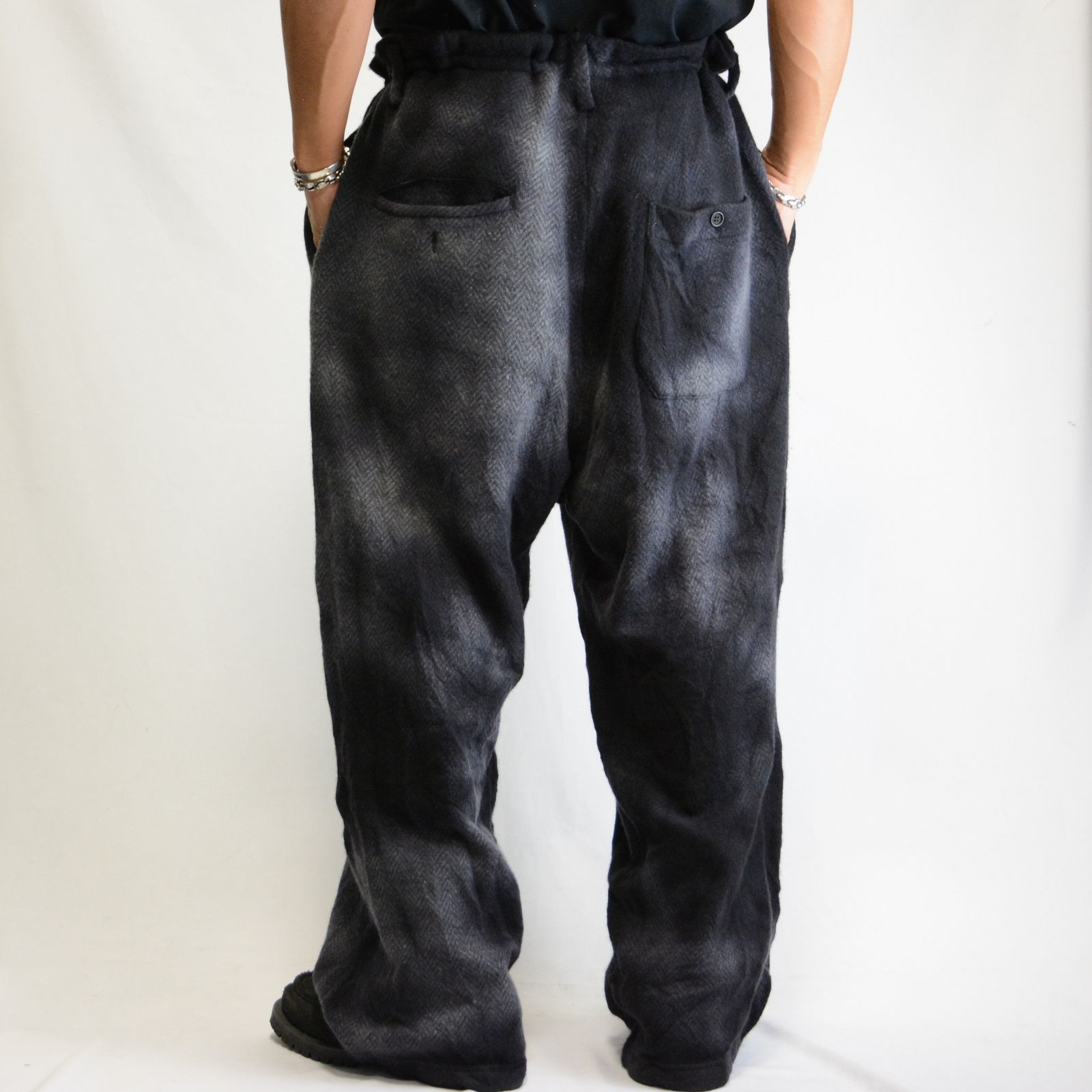 1/12 SEANA HERRINGBONE PANTS (BROWN) / ヘリンボーン パンツ （ブラウン）