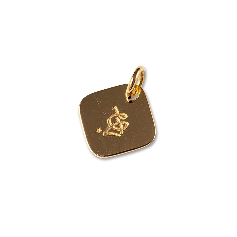 CALEE LOGO PENDANT TOP TYPE B (GOLD) / ペンダントトップ