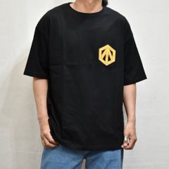 CUTRATE ADDICITON LOGO DROPSHOULDER S/S -T-SHIRT (BLACK)