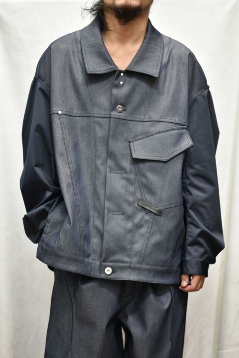 デニムブルゾン / LB21FW-JK02-DN (NAVY)