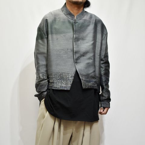 ショートシャツジャケット / LB22SS-SH04-JQ (SKY BLUE GREY)