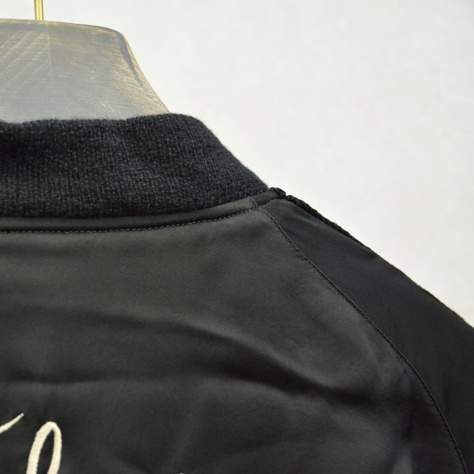 Y's REVERSIBLE JACKET （BLACK） / リバーシブル スカジャン （ブラック）