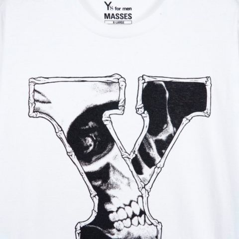 × MASSIS “ROUND NECK” SHORT SLEEVE T A Ys （WHITE） / ML-T72-990-2
