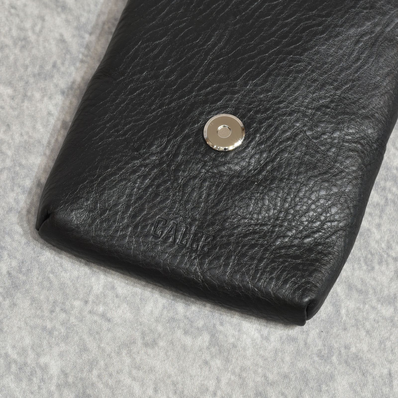 STUDS LEATHER MULT POUCH (BLACK)｜スタッズ レザー マルチポーチ｜CL-26SS005LE EX