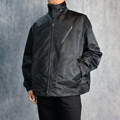 ［25周年記念］ × Yohji Yamamoto ナイロン ブルゾン （BLACK / ブラック） YB-25-BZ-02C