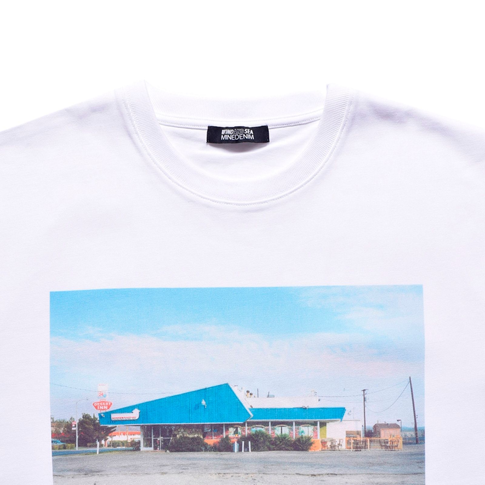WIND AND SEA×MINEDENIM Photo S/S Tee （WHT / ホワイト）