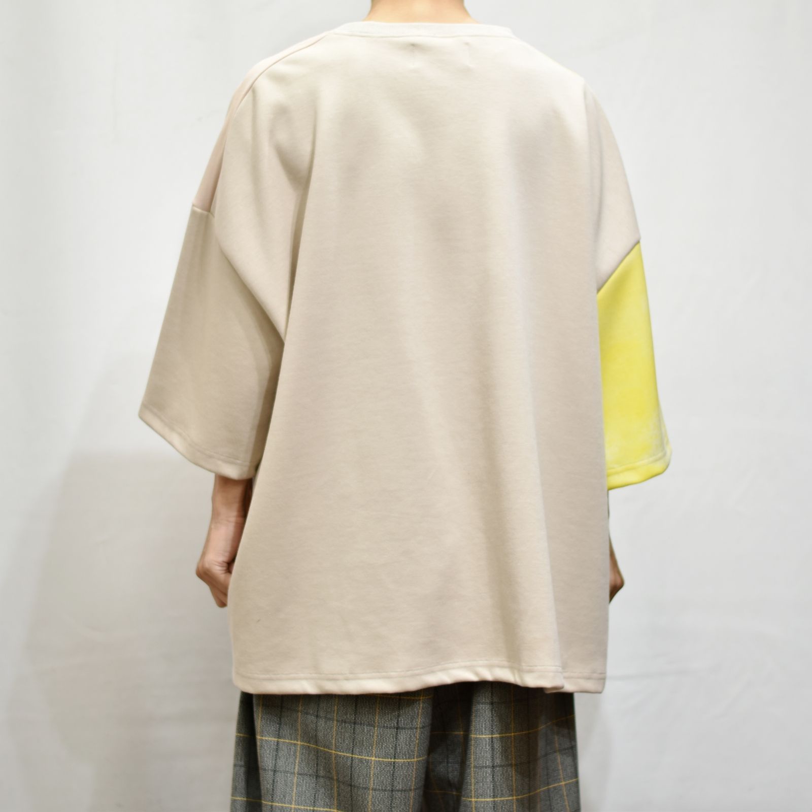 サイドベンツルーズTシャツ / LB22AW-TE03-BD (SUNSET×YELLOW)
