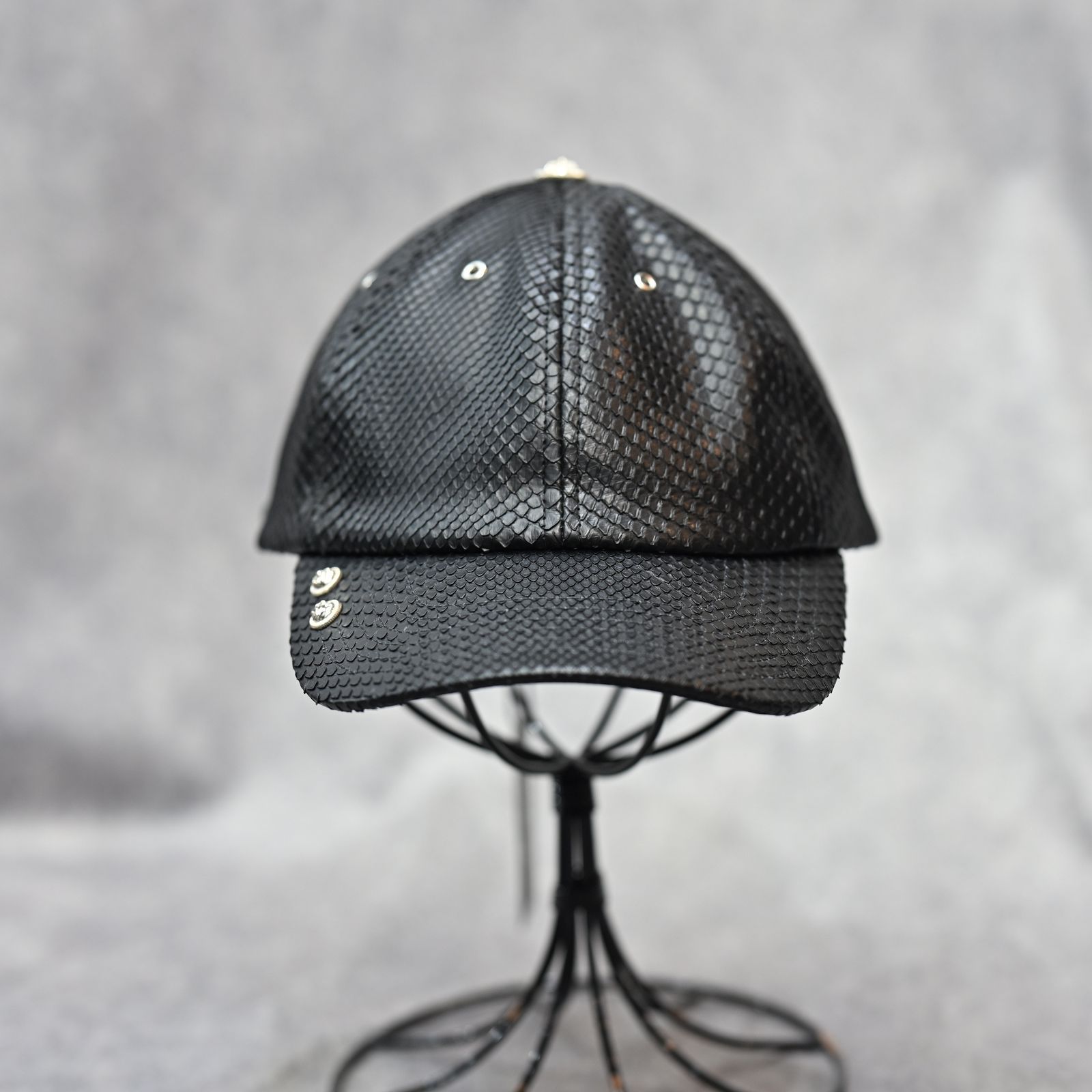人気が高い BACKLASH KATAYAMA ISAMU - （BLACK CAP PYTHON LINE THE 帽子