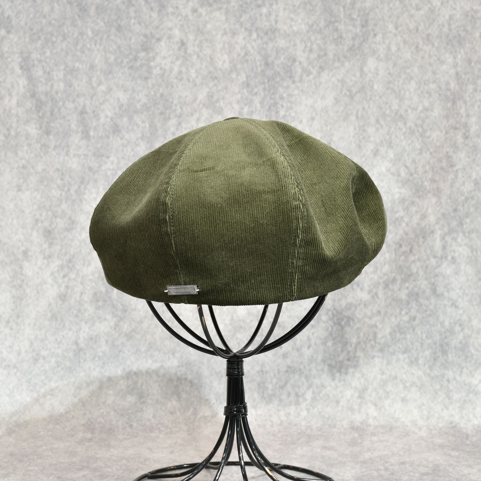 16W Couduroy Casquette "OLDBOY" (HUNTER GREEN)｜コーデュロイ キャスケット｜Y01005