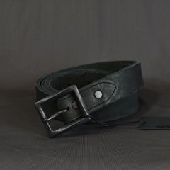 ダブルショルダー製品染め 30㎜ベルト （ブラック）