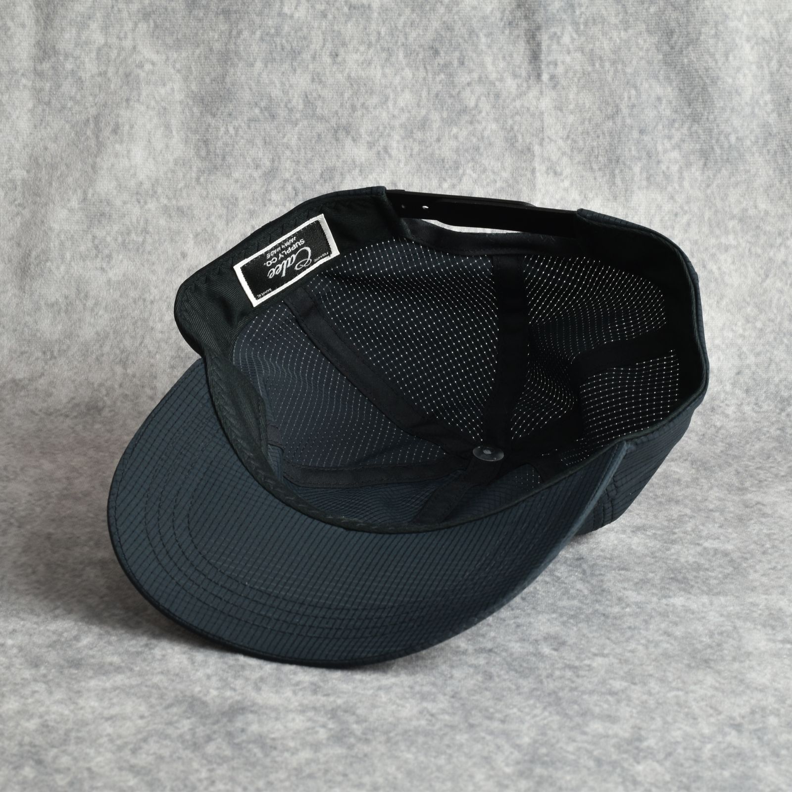 DOTAIR®︎ MULTI FUNCTION SOLID CAP (BLACK) / ドットエア 多機能 浅型キャップ