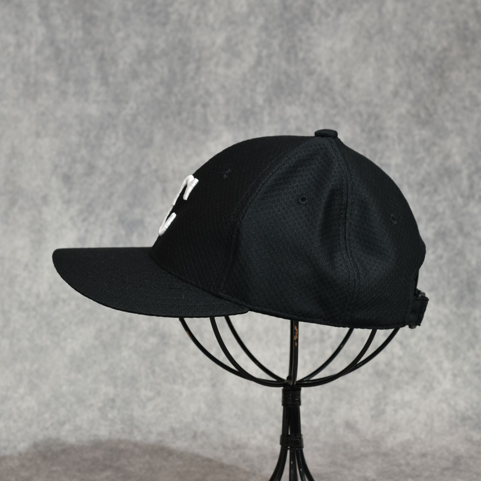 C LOGO REPLICA CAP (BLACK)｜メッシュ ベースボールキャップ｜CL-26SS046
