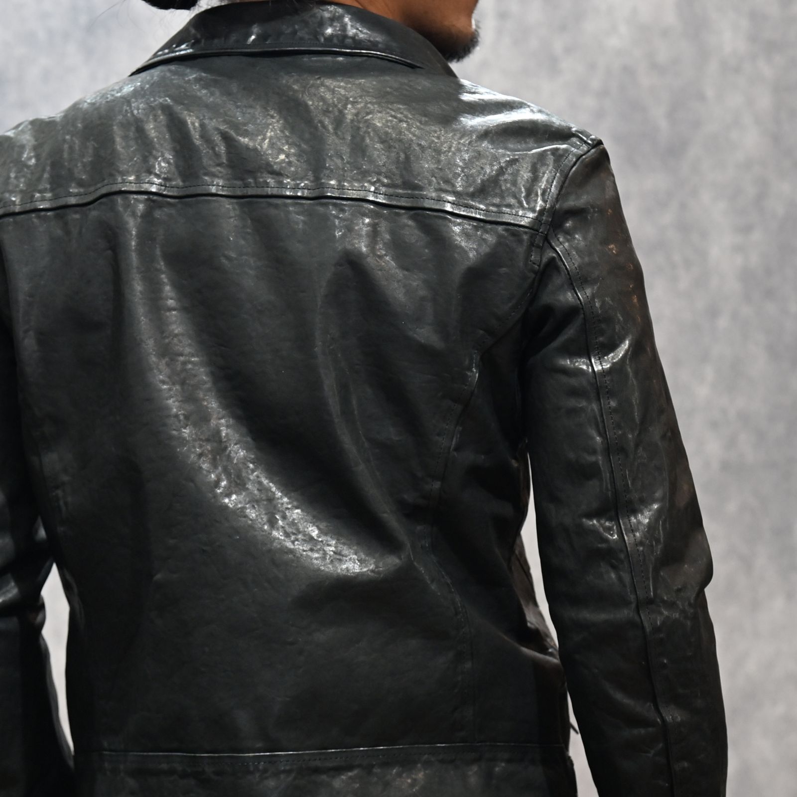 ISAMU KATAYAMA BACKLASH - イタリーショルダー製品染め ダブル