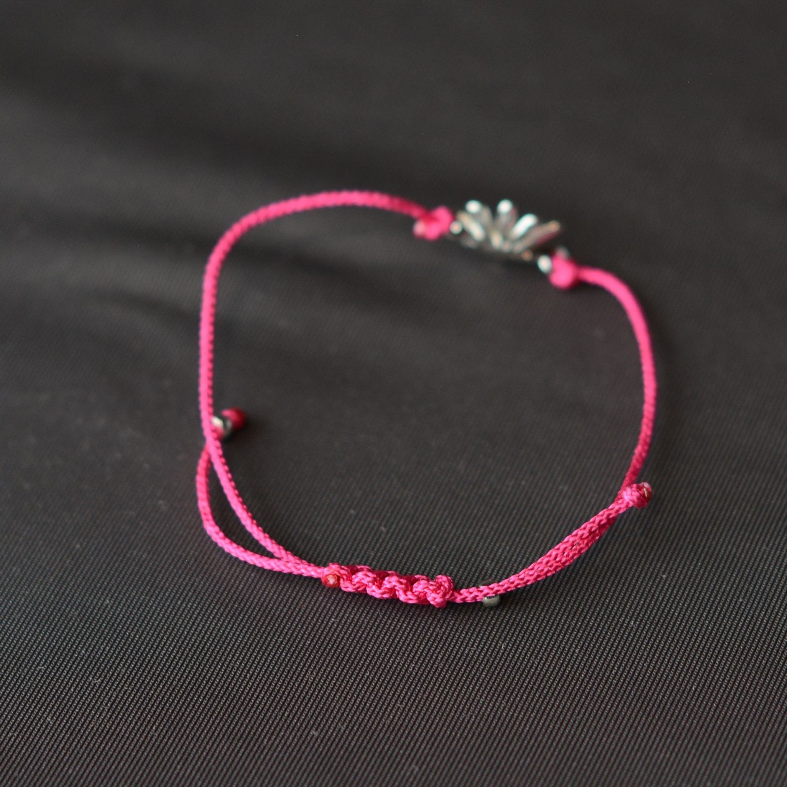 MAKE A WISH BRACELET DAISY (PINK)
