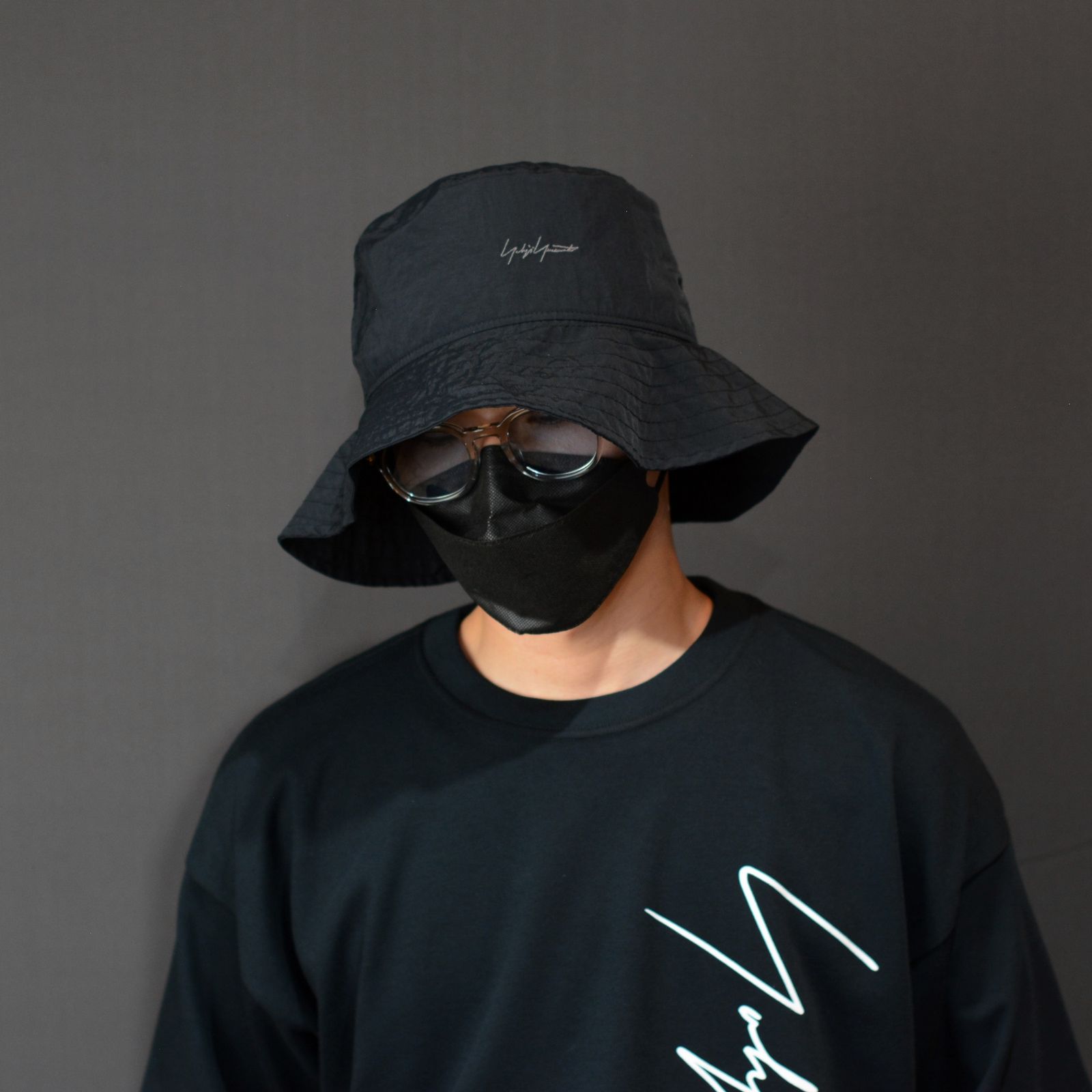 Yohji Yamamoto x NEW ERA バケットハット 黒