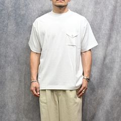 Y1935 POCKET TEE （WHITE）｜ ポケット Tシャツ （ホワイト） 602-261-14