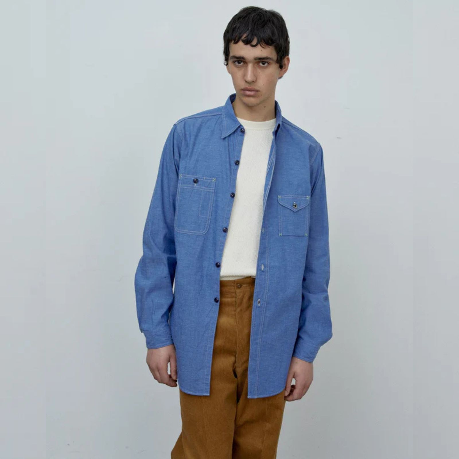 1935 ORIGINAL CHAMBRAY （BLUE GREY）｜シャンブレーシャツ （ブルーグレー）