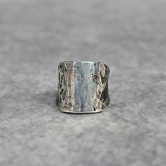 BEND RING  （16号）｜ SILVERS 純銀