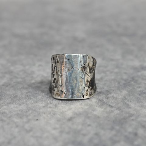BEND RING  （16号）｜ SILVERS 純銀