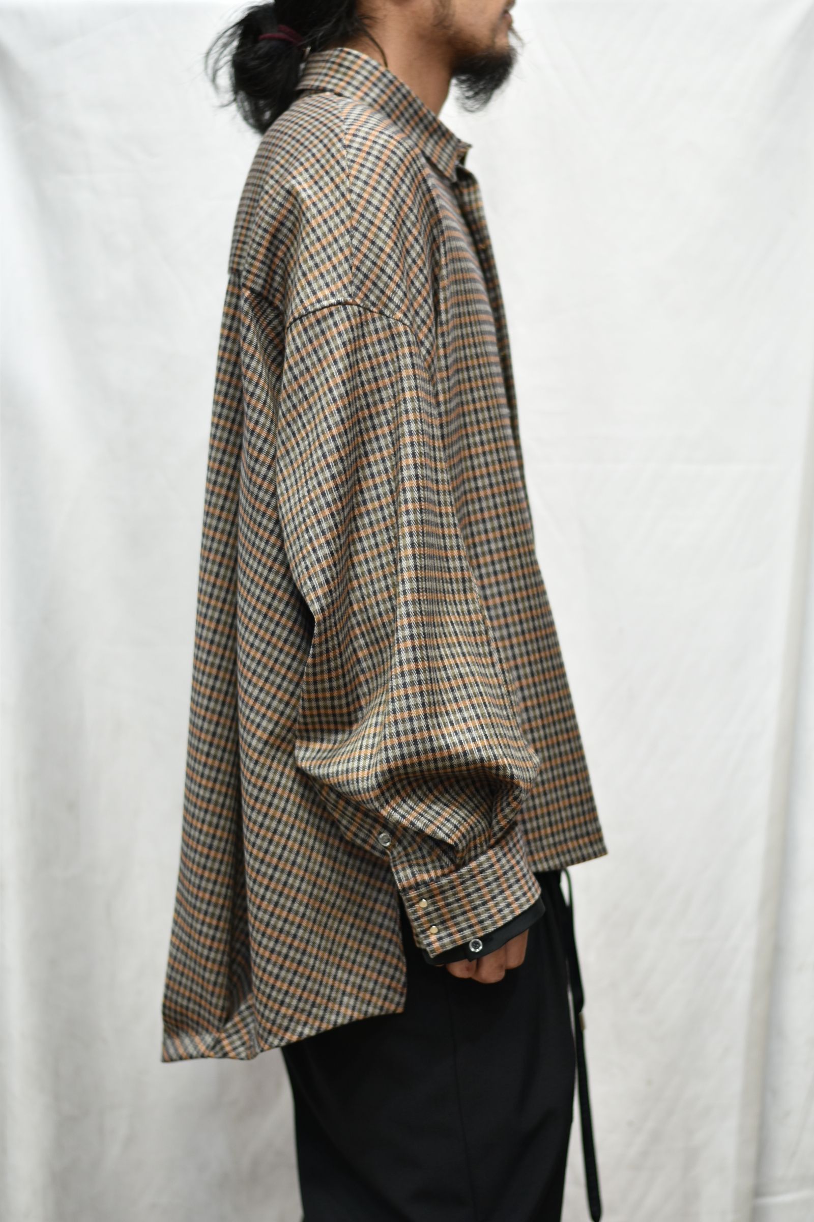 カフスレイヤーシャツ / LB21FW-SH02-CK (CHECK)