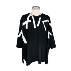 サイドベントルーズTシャツ / LB23SS-TE03-HP (BLACK)