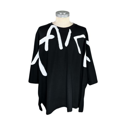 サイドベントルーズTシャツ / LB23SS-TE03-HP (BLACK)
