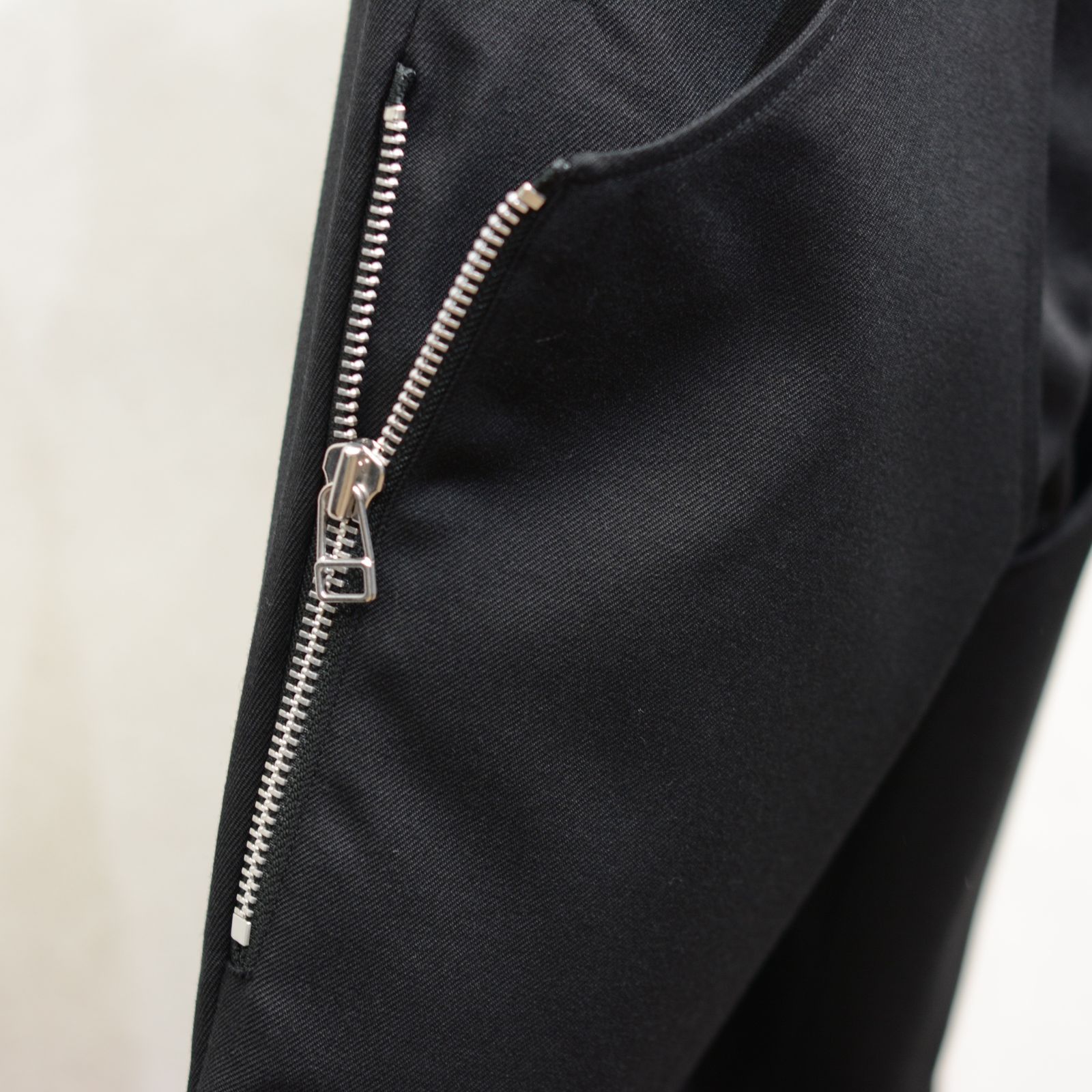 Wool gabardine chaps trousers ”