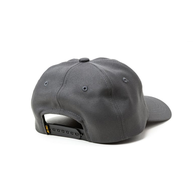 CALEE - CALEE LOGO EMBROIDERY TWILL CAP (BLACK/WHITE