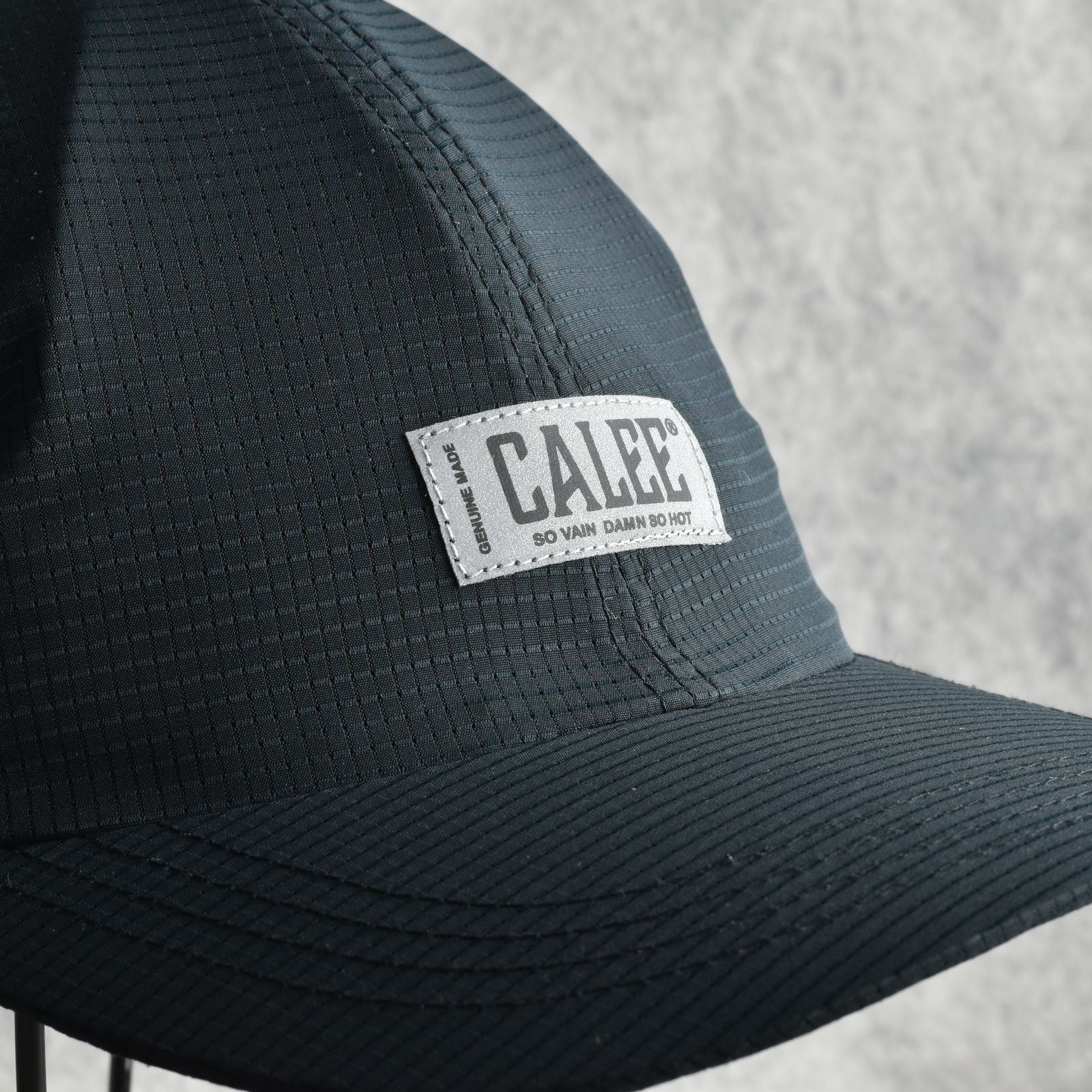 DOTAIR®︎ MULTI FUNCTION SOLID CAP (BLACK) / ドットエア 多機能 浅型キャップ