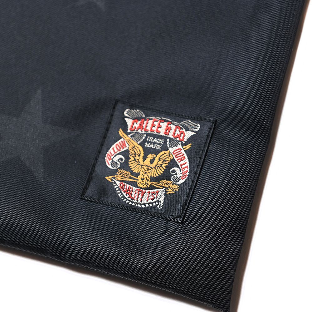 Allover star pattern MA-1 nylon purse (Black) / 星総柄 MA-1ナイロン パースバッグ