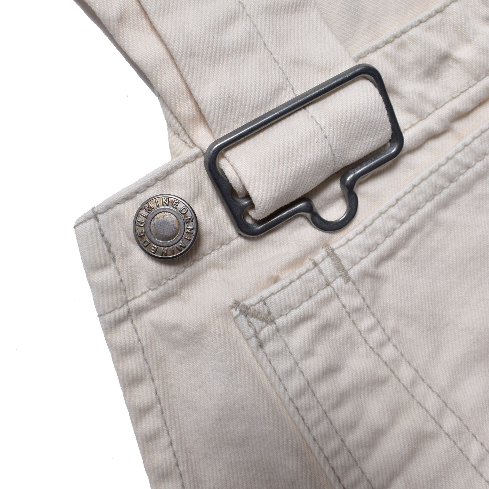 Denim Overall （WHS）｜デニム オーバーオール （オフホワイト）｜2603-7001
