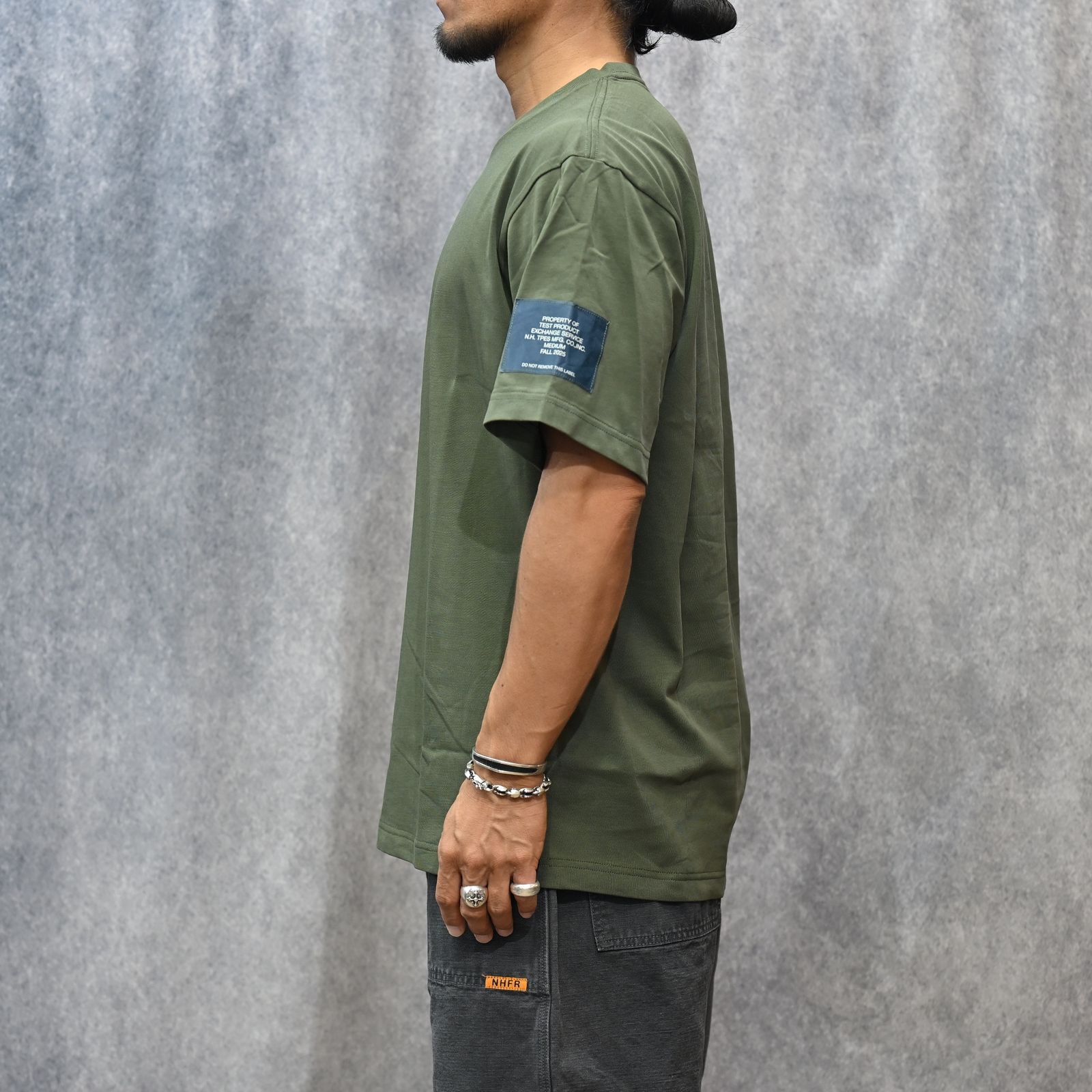 EXCHANGE SERVICE T-SHIRT （KHAKI） / 半袖 Tシャツ （カーキ） 9252-CS83